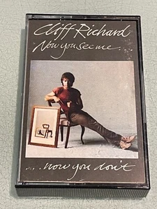 Cliff Richard - Now You See Me, Now You Don't - Audio Cassette Tape Album - 1982 - Picture 1 of 5
