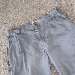Carhartt Hose Gr. 40 W 30 L Relaxed Fit grau Herren mit warmem dickem Futter - Bild 1 von 10