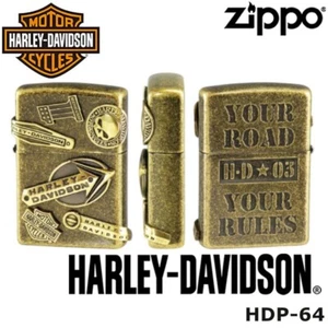 ZIPPO/HARLEY-DAVIDSON : Cigarette Oil Lighter : JAPAN LIMITED EDITION : HDP-64 - Picture 1 of 7