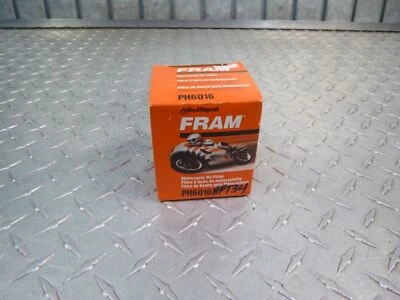 SUZUKI GSXR750 GV1200 MOTORCYCLE FRAM OIL FILTER PH6016 - Image 1 of 2