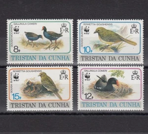 TIMBRE STAMP 4 TRISTAN DA CUNHA Y&T#491-94 OISEAU BIRD NEUF**/MNH-MINT 1991 ~C23 - Imagen 1 de 1