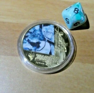 BLEACH ANIME MANGA GOLD METAL COIN M103 CARD CARTE MEDAL PIECE N° 4 NEUF MINT - Picture 1 of 5