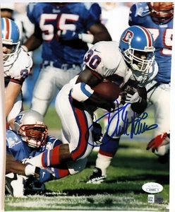 Terrell Davis Autographed 8x10 Photograph (James Spence COA) - Picture 1 of 3