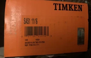 TIMKEN SAS 1 11/16" NEW GENUINE OEM PILLOW BLOCK BEARING - Picture 1 of 1