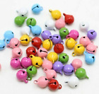 100 Mixed Color JINGLE BELLS ~Christmas~Beads Charms 8mm Decoration DIY Craft