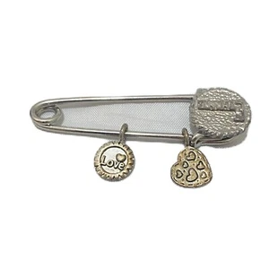 Ethrane Safty Pin Mode Accessoire silberfarben 2,5 Zoll x 0,5 Zoll - Bild 1 von 4