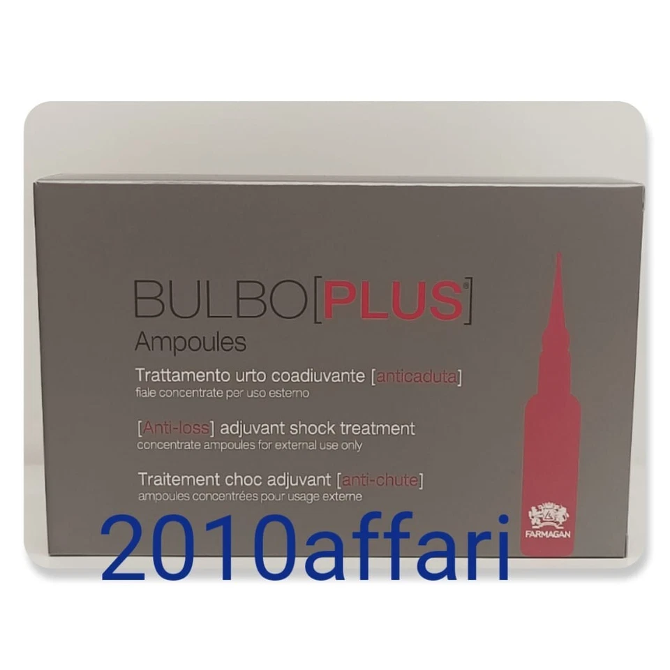 Farmagan Bulbo Plus Trattamento Urto Coadiuvante (Anticaduta) - 10 Fiale
