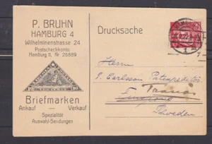 DR 166 EF Inflación postal larga HH - Suecia grabada Infla Berlin (B-8682) - Imagen 1 de 1