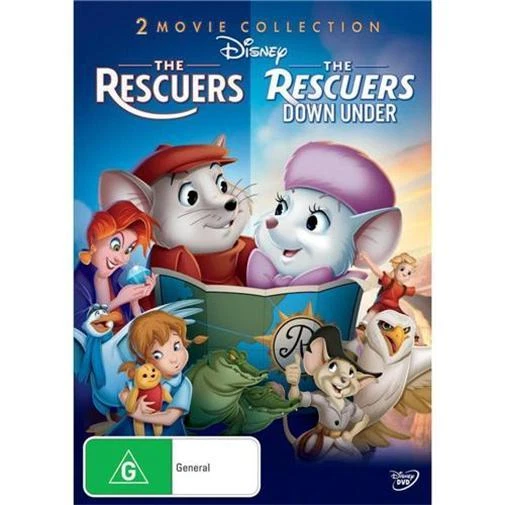THE RESCUERS / RESCUERS DOWN UNDER : NEW DVD - image 1 of 1