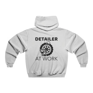 Detailer At Work Car Wash Polish Meguiars Detail NUBLEND Hooded Sweatshirt - Bild 1 von 8