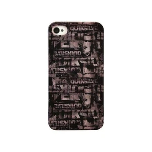 COQUE QUIKSILVER iPHONE 4 4S GRAPHIQUE NOIR SILICONE RIGIDE (TPU) - Photo 1 sur 1