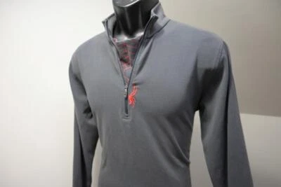 Spyder Fleece Jacket 1/4 Zip Gray Performance Long Sleeve Mens Size Small - Image 1 of 4