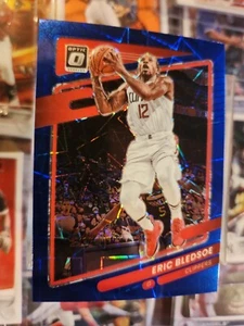 2021-22 Donruss Optic Eric Bledsoe Los Angeles Clippers #73 Blue Velocity - Picture 1 of 14