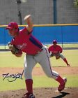 JESSE BIDDLE Signed Autographed 8 x 10 Baseball Photo Philadelphia Phillies COA