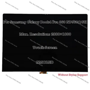 Pour Samsung Galaxy Book4 Pro 360 NP960QGK AMOLED LCD Écran Assemblé Tactile - Afbeelding 1 van 7