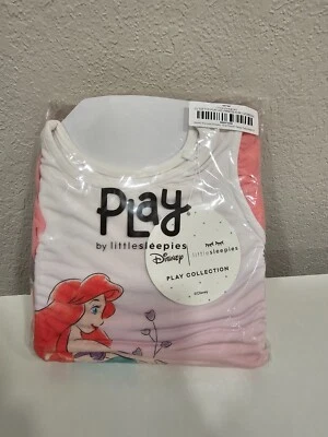 Little Sleepies Disney Ariel Flutter Tiered Tutu Dress Tulle Girls Sz 7 NIB - Image 1 of 2