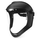 Uvex S8510 Bionic Face Shield with Black Frame and Clear Anti-Fog Shield