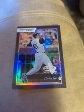 2001 Donruss Stat Line Season #113 Carlos Lee/107 