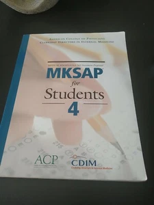 Mksap for Students 4 by American College of Physicians Staff and Cdim (2008, Tr… - Picture 1 of 6