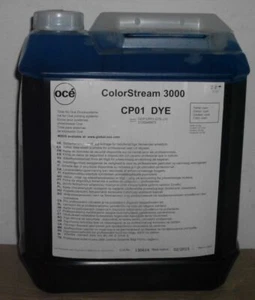 Oce ColorStream 3000 3200 3500 3700 3900 CP01 Dye Ink cyan  CP01-G72-J10  2015 - Bild 1 von 1