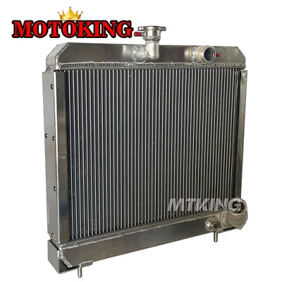 Radiador todo aluminio para Jaguar XKE E-Type Series 2 L6 4,2 L 1968-1971 MT manual Foto 1 de 4