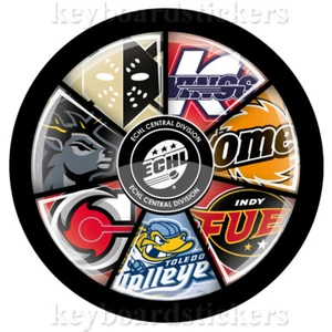 2022 - 2023 ECHL Central Division Souvenir Hockey Puck - NEW - Picture 1 of 2