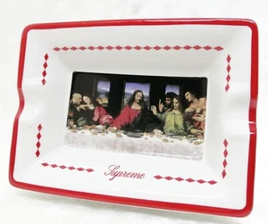 Supreme Last Supper Ceramic Ashtray Red FW12 Collective - Picture 1 of 7