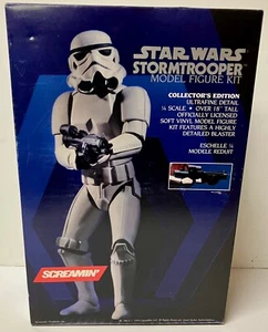 Screamin' STORMTROOPER Star Wars 1/4 Vinyl Model Kit Unbuilt/Unpainted - Picture 1 of 8