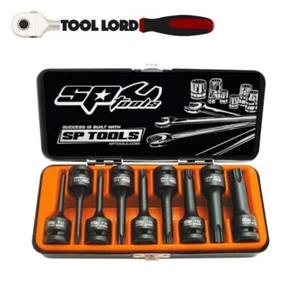 SP Tools Automotive 9 Piece 1/2” Drive Torx Impact Socket Set T20-T70 SP20380 - Picture 1 of 2
