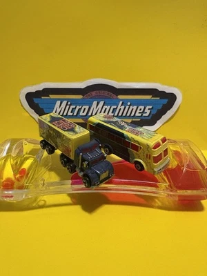 Micro Machines Big Fist Semi and Tour Bus Foto 1 de 4
