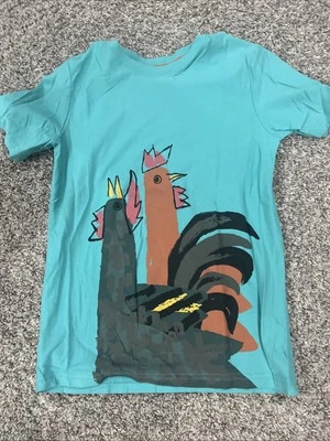 Camisa manga corta Tea Collection niños talla 12 gallos Foto 1 de 3