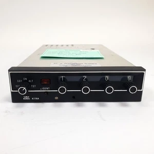 Probado Funcionamiento - Transpondedor ATC Bendix/King KT-76A 066-1062-00 14V - Imagen 1 de 9