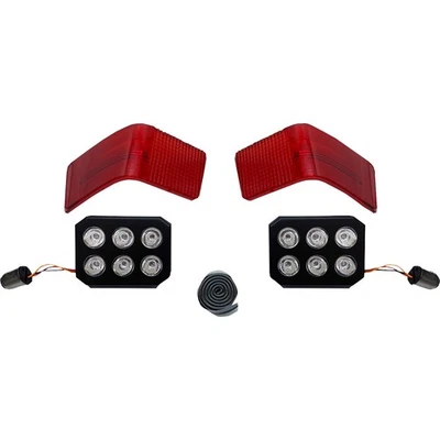 Luz LED Dinámica Personalizada - Tour-Pak - Rojo Cd-Tp-13-R Foto 1 de 3