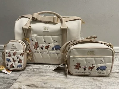 NWT Winnie The Pooh Weekender Bag And Crossbody Sets - Image 1 of 4