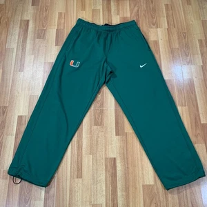 Nike Jogginghose Herren Extra Large Grün University Of Miami Hurricanes Therma-Fit - Bild 1 von 13
