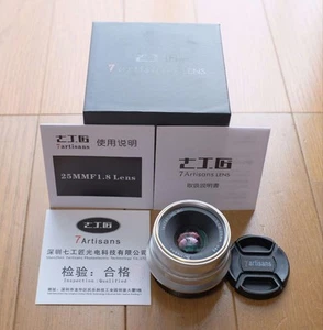 7artisans 25mm F1.8 APS-C Wide -Angle Prime Lens Manual Focus for Nikon Z-Mount - Picture 1 of 9