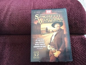 Spaghetti Westerns: 20 Movies 5 Disc Set 2009 VG Condition - Imagen 1 de 5