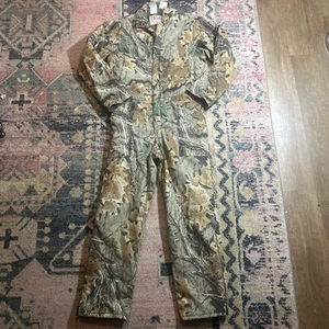Vintage Walls Blizzard Pruf Insulated Coveralls Advantage Camo Youth 20 Regular - Picture 1 of 5
