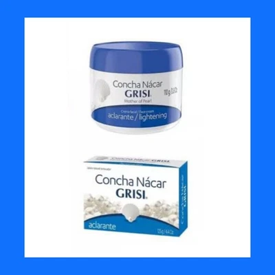 Crema Y Jabón Concha Nacar Original/Aclarante De Manchas Y Antiarrugas. Foto 1 de 4