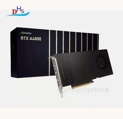 PNY NVIDIA RTX A4000 16GB Graphic Card GDDR6 PCIE 256 Bit PCI-E 4.0 x 16 - Image 1 of 4
