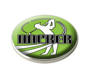 ASBRI " HACKER " GOLF BALL MARKER. - Picture 1 of 1