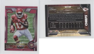 2015 Topps Chrome Mini Rookies BCA Pink Refractor /25 Chris Conley Rookie RC