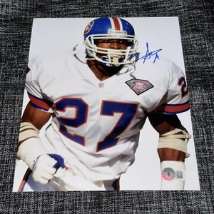 STEVE ATWATER AUTOGRAPH SIGNED 8X10 PHOTO DENVER BRONCOS HOF BECKETT BAS COA - Picture 1 of 1