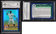 2003 Topps Chrome Traded & Rookies Refractor Miguel Cabrera #T126 BCCG Near Mint