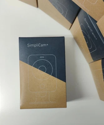 CLEARANCE!!! SimpliCam Indoor HD Wi-Fi Security Camera - SSCM1 BRAND NEW IN BOX - Image 1 of 4