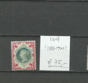  ! Great Britain 1887-1900.  Stamp. YT#104. €75.00!