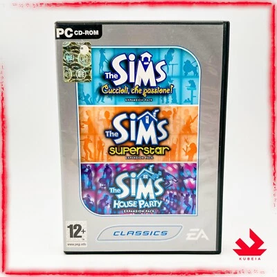 THE SIMS ESPANSIONI SUPERSTAR HOUSE PARTY CUCCIOLI – EXPANSION PACK PC COMPUTER - Immagine 1 di 4