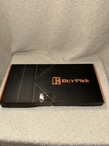 Buypick Pickleball Paddle Carbon White w/Cover - Picture 1 of 6