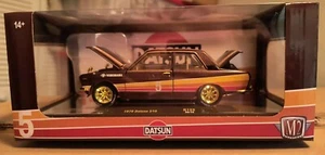 M2 Machines BROWN  1970 Datsun 510 # 5 1:24 Scale CHASE FREE US SHIPPING! - Picture 1 of 6