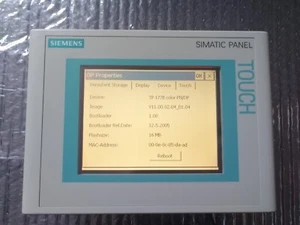 Siemens TP177B PN/DP-6 6AV6 642-0BA01-1AX0 E-St:09 6AV6642-0BA01-1AX0 C-VOE18941 - Bild 1 von 11